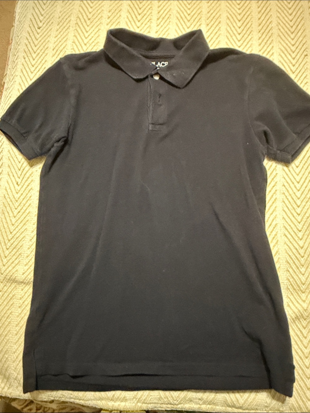 Classic boy’s black polo Shirt